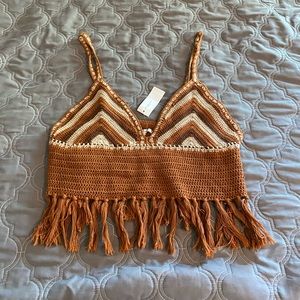 NWT AMERICAN EAGLE CROCHET TOP